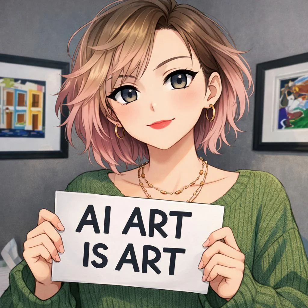Freindly Reminder: AI ART IS ART picture 1 of 1