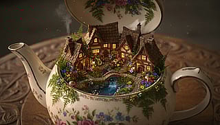 A Village Steeping Quietly in a Teacup'