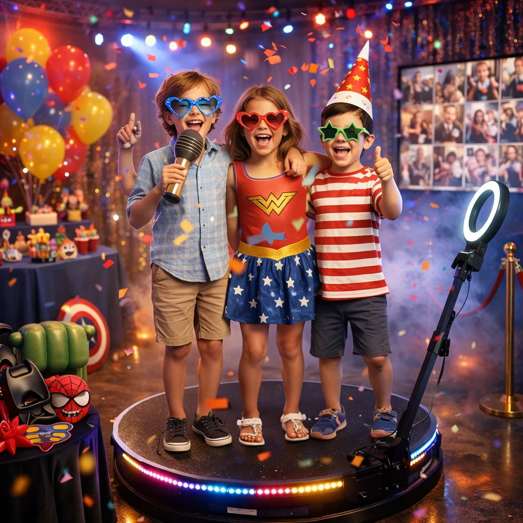 AI-Generated Birthday Party Fun with a 360 Photo Booth picture 1 of 1