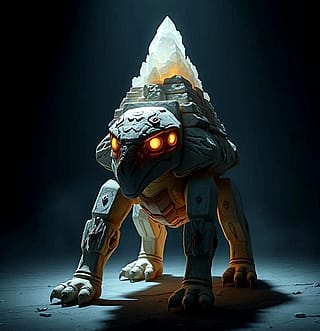 The monster awakens'