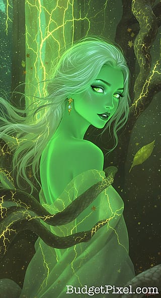 Emerald Forest Enchantress'