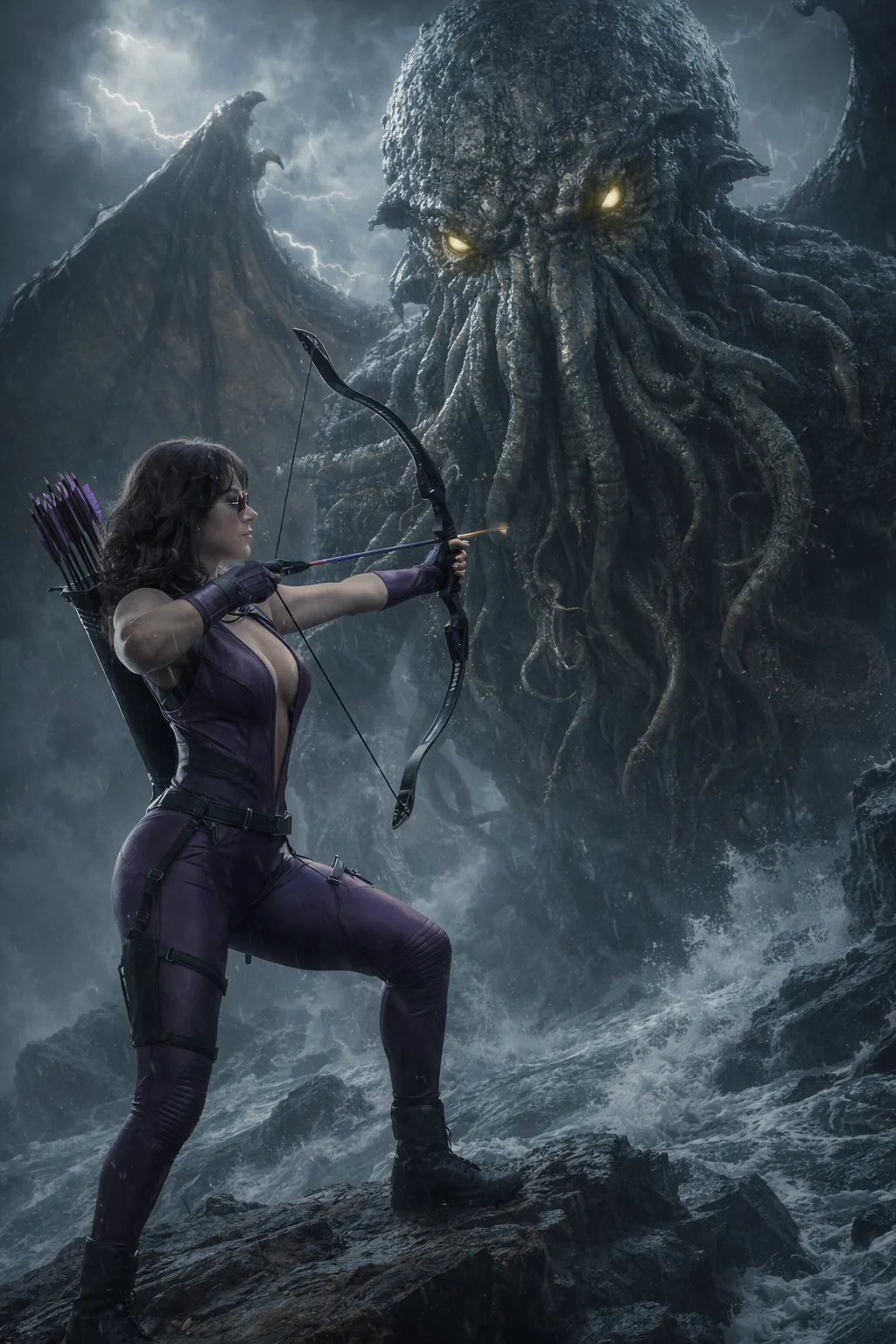 Kate Bishop vs Cthulhu picture 1 of 1