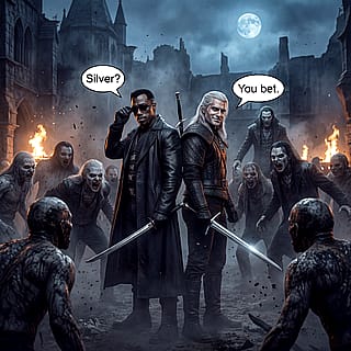 Blade and Witcher crossover we secretly need'
