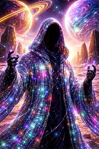 faceless humanoid oracle'