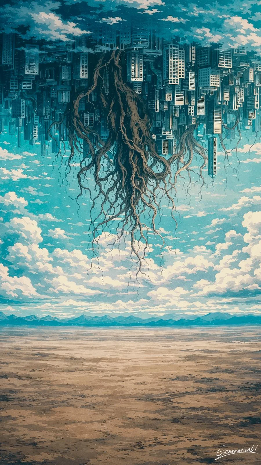 A City Rooted in the Sky / Phone Wallpaper Archives picture 1 of 1