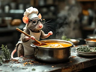 Le rat cuisinier'