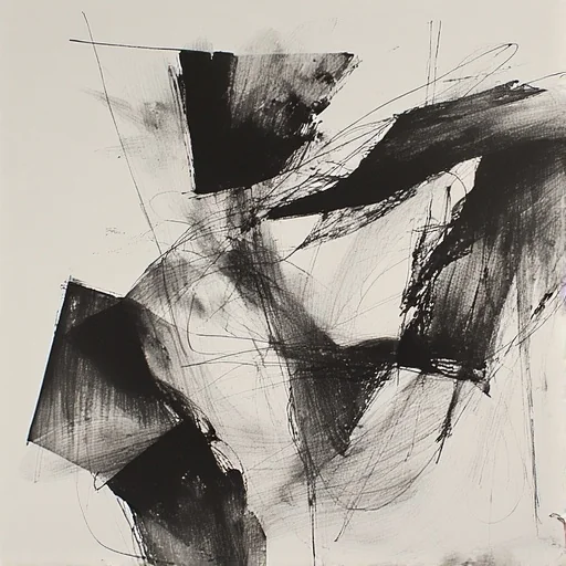 Quiet Desperation (Abstract, Ink & Pencil) #1-14 picture 3 of 14