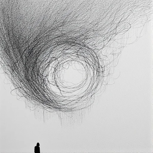 Quiet Desperation (Abstract, Ink & Pencil) #1-14 picture 6 of 14