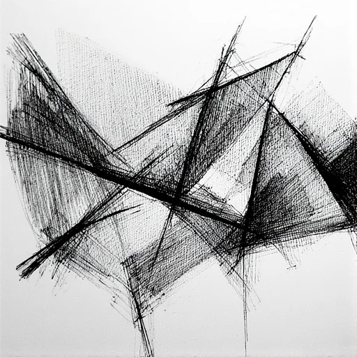 Quiet Desperation (Abstract, Ink & Pencil) #1-14 picture 12 of 14