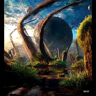 GLIMPSE OF AN ALIEN WORLD'