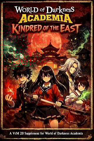 Ai cover of my world of darkness x my hero academia setting'