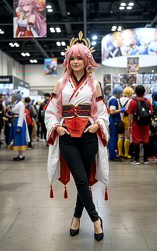 No costume, no makeup....AI still turned me into cosplay'