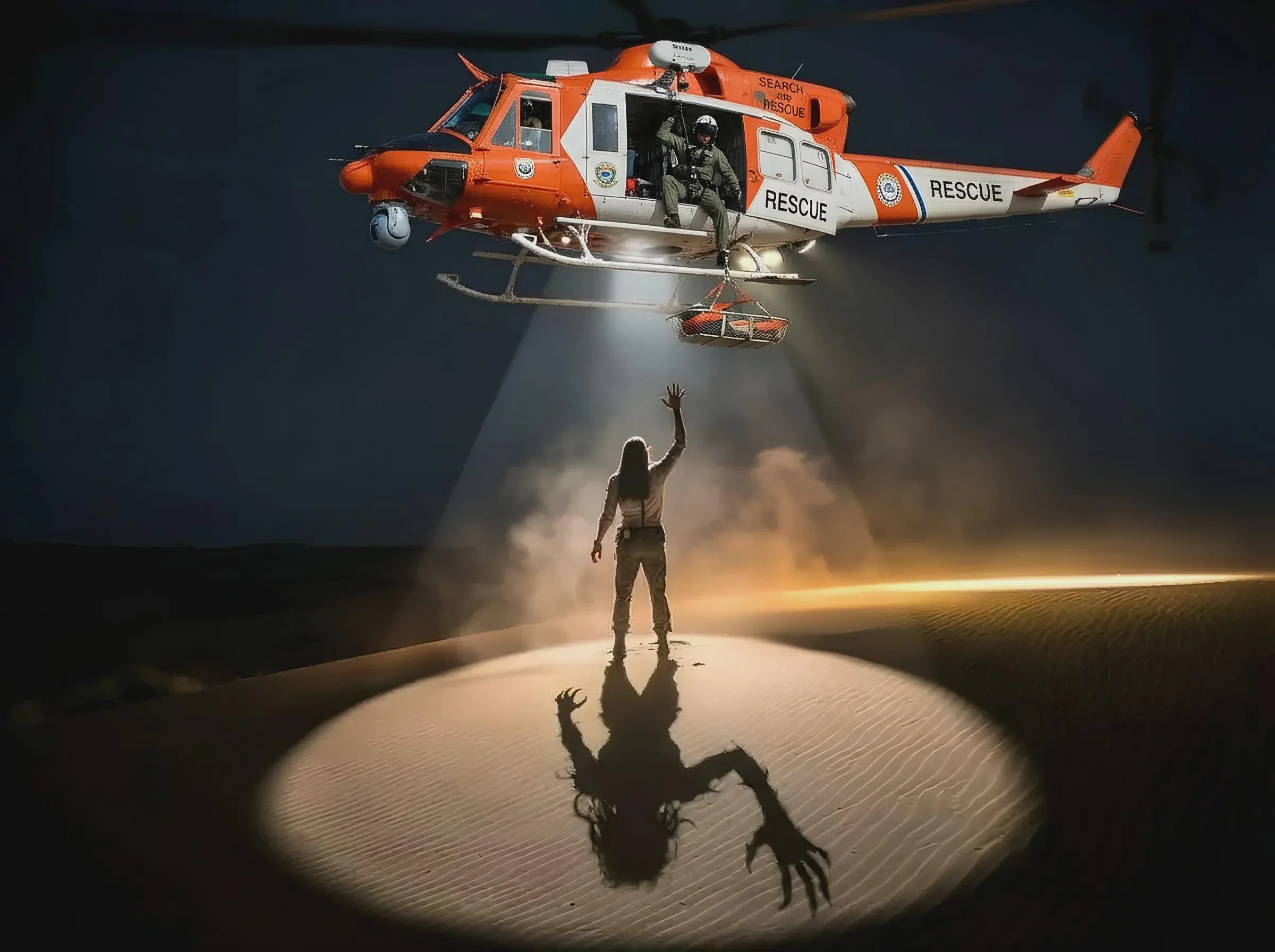 "DO NOT RESCUE HER." 🙅‍♂️ picture 1 of 1