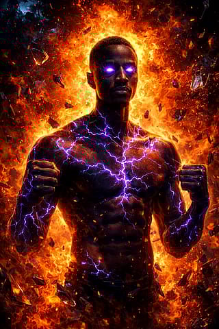 A dark heroic version of myself'