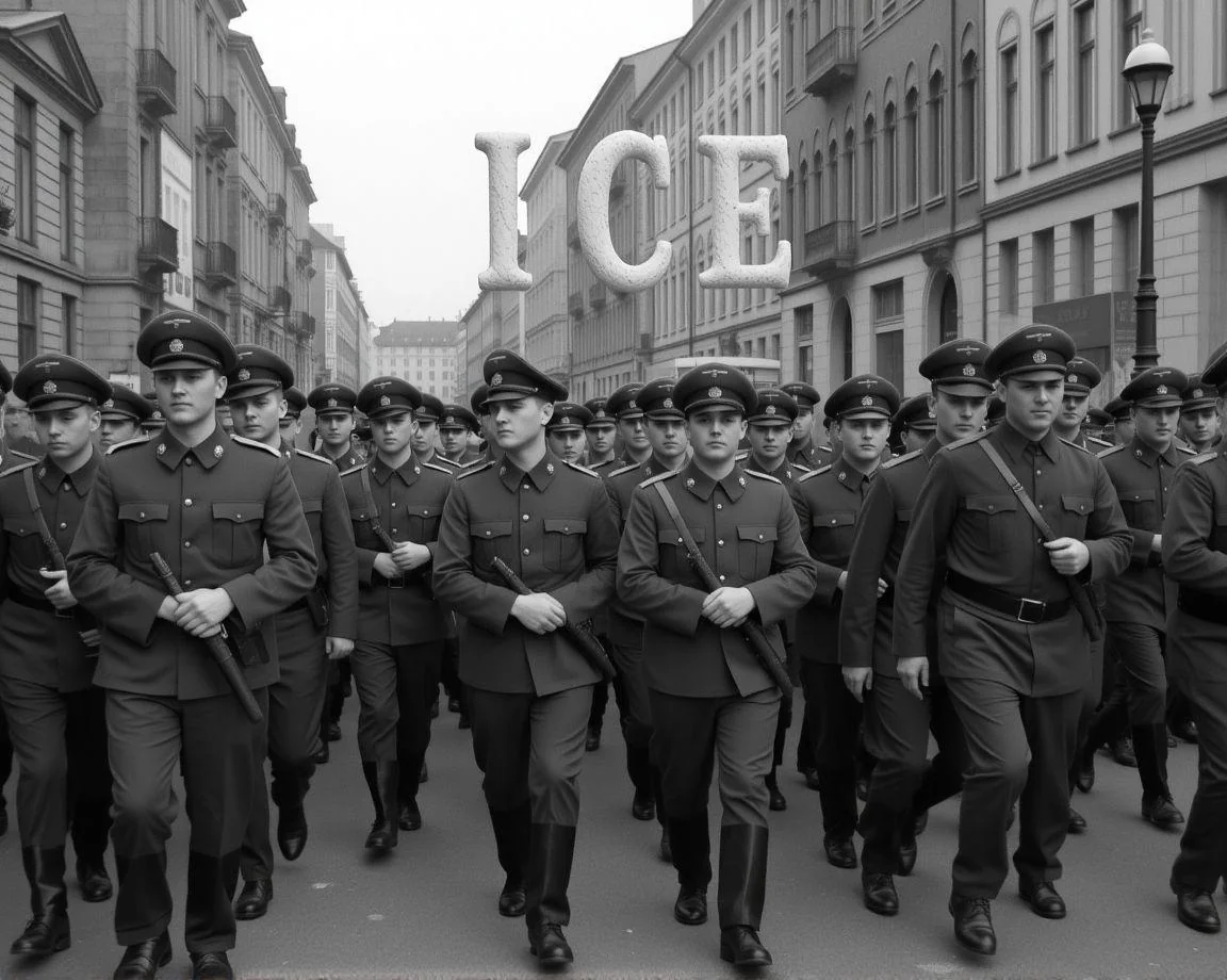 The American Gestapo. Made with Flux. picture 1 of 1