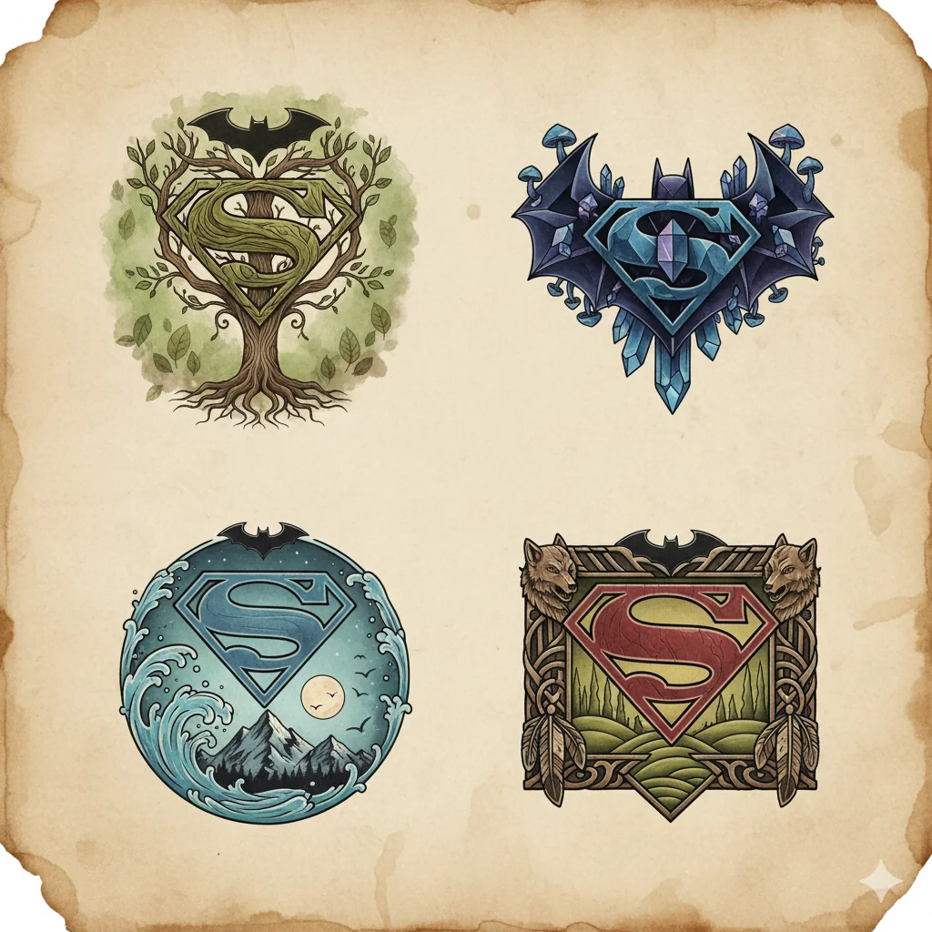 Superman/Batman variations picture 4 of 4