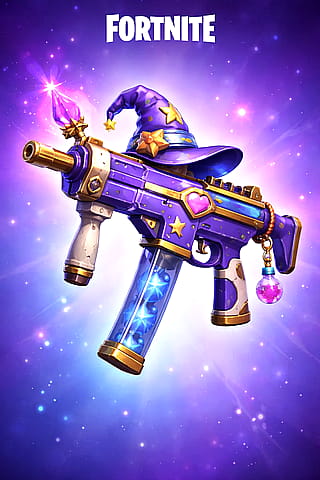 The Magic SMG From Little Witch Academia X Fortnite Collab'