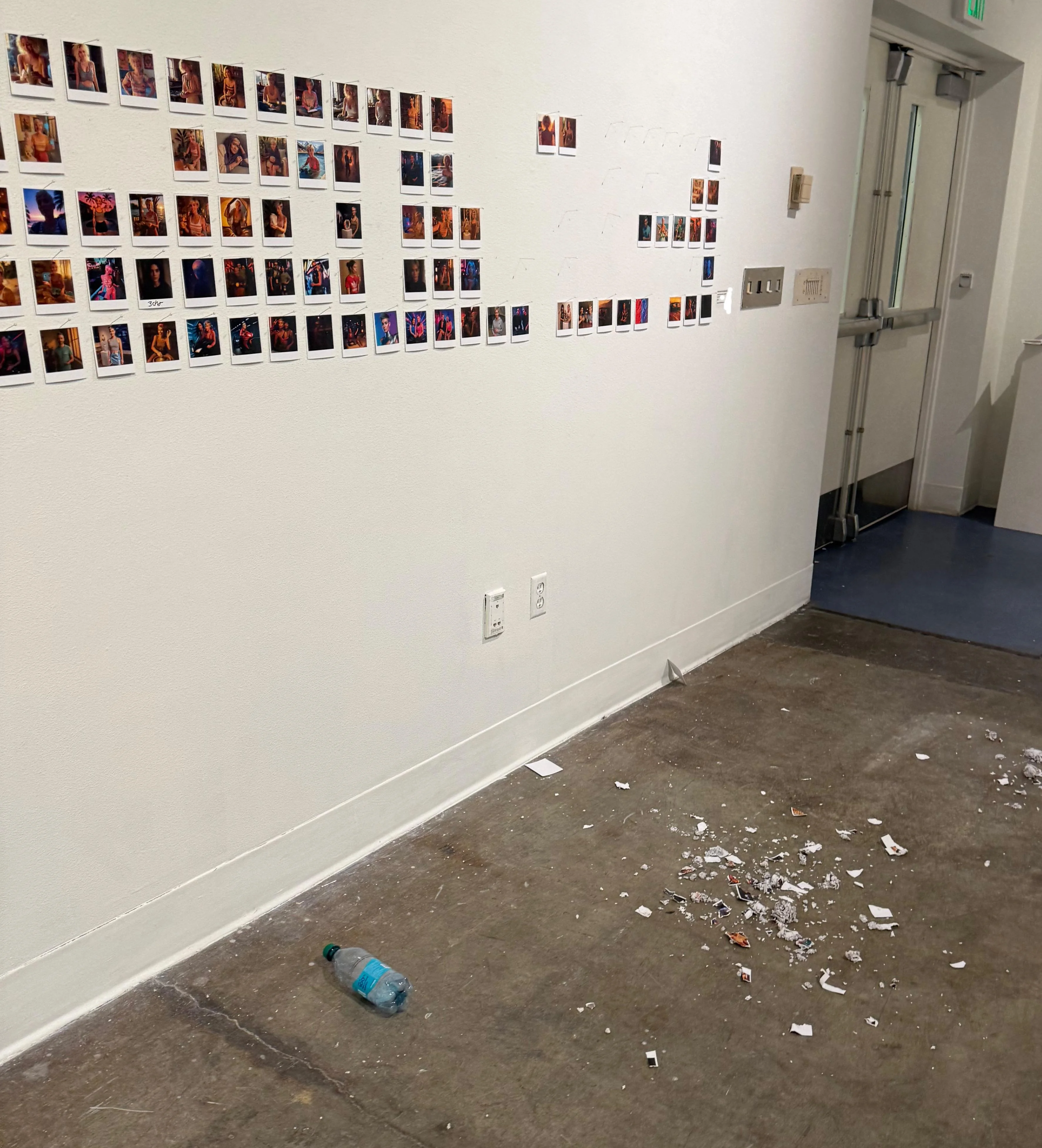 my art in a gallery show was destroyed by someone over ai, he ate and chewed up the photos and spit them out ! picture 3 of 8