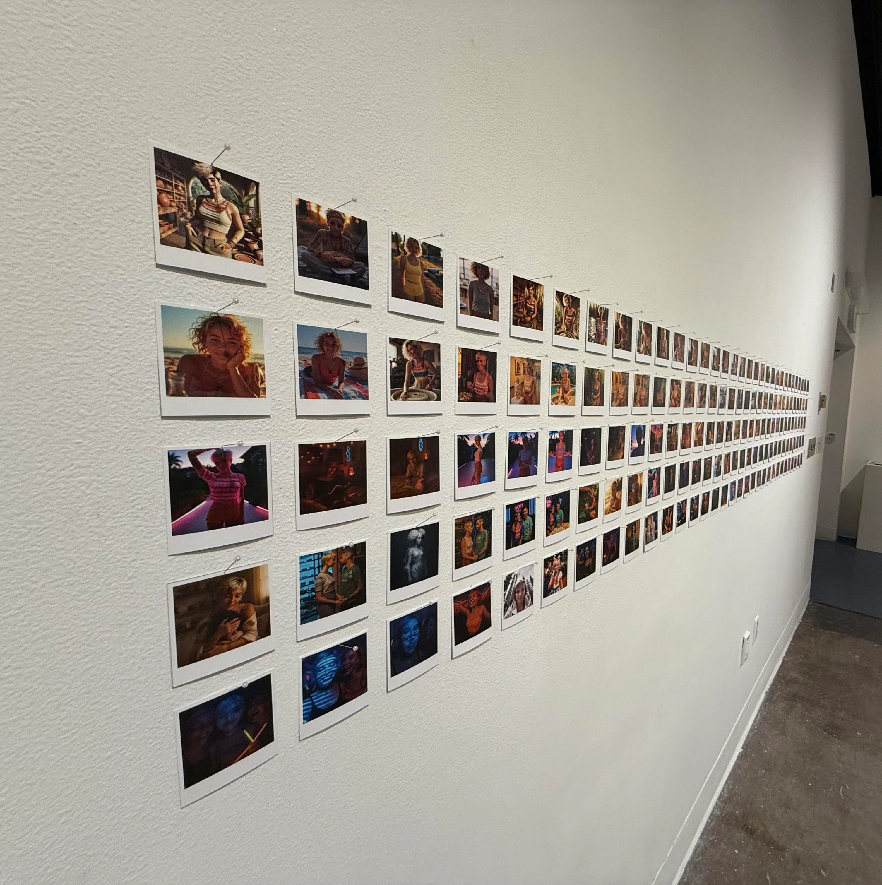 my art in a gallery show was destroyed by someone over ai, he ate and chewed up the photos and spit them out ! picture 4 of 8