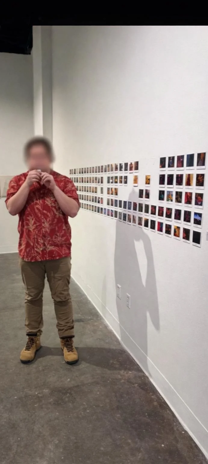 my art in a gallery show was destroyed by someone over ai, he ate and chewed up the photos and spit them out ! picture 7 of 8