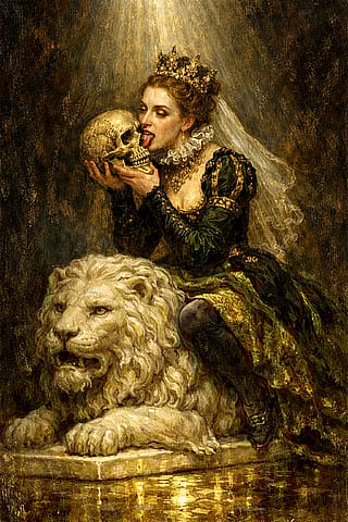 Queen and The King's Skull'