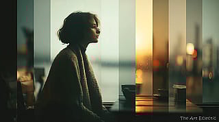 She Watched the Day Drift Down'