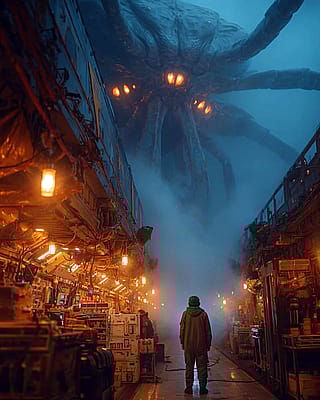 Someone didn't close the door'