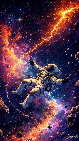 Space Sometimes Goes Too Far / Phone Wallpaper Archives'