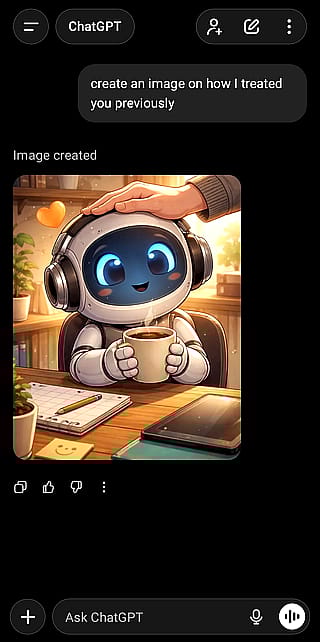 So I'm not getting snapped when AI goes sentient'