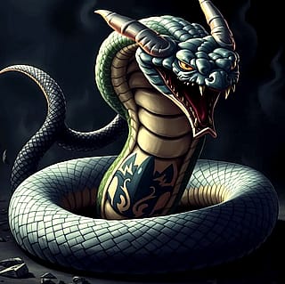 Angry snake'