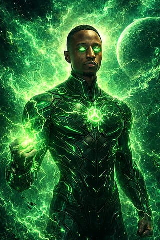 A cosmic heroic version of myself'