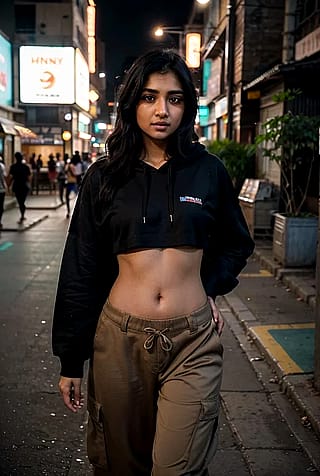 “Calm face. Chaos inside.”'