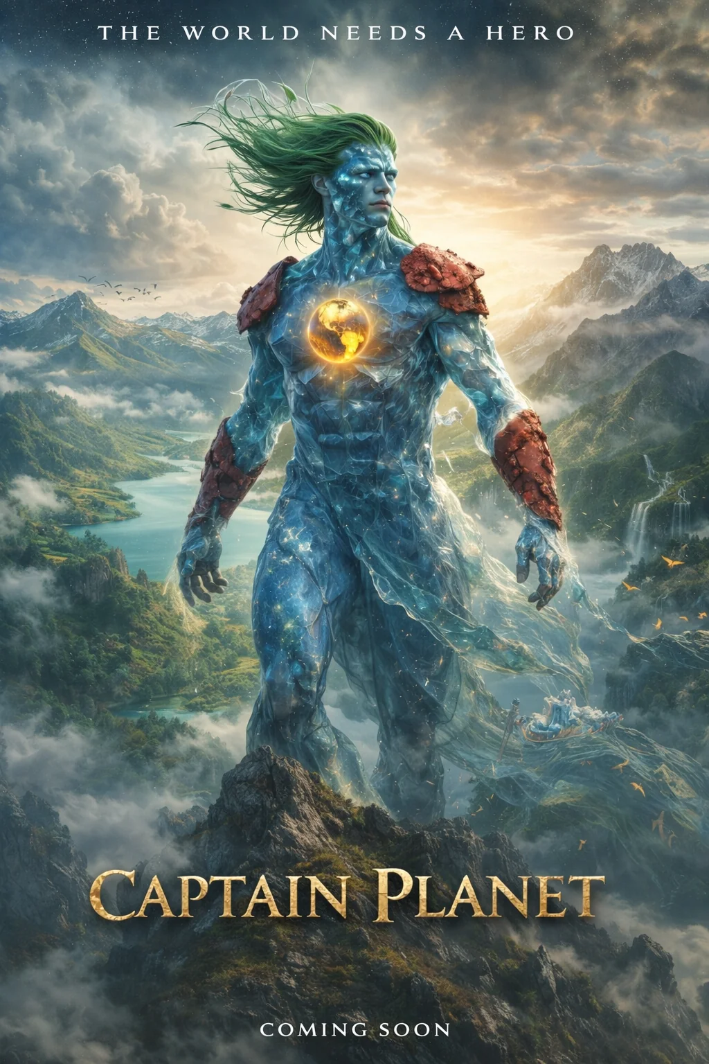 Captain Planet concept art picture 3 of 3