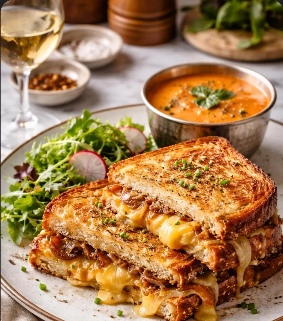 Bougie fish and chips and grilled cheese picture 1 of 2