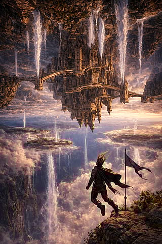 A Castle Where Gravity Pulls Upward'