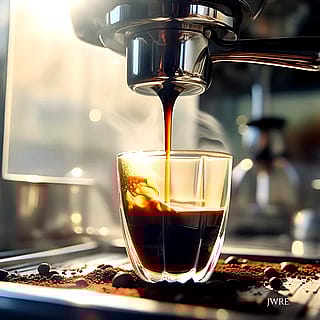 Pouring Coffee, John Emmett, 2026'