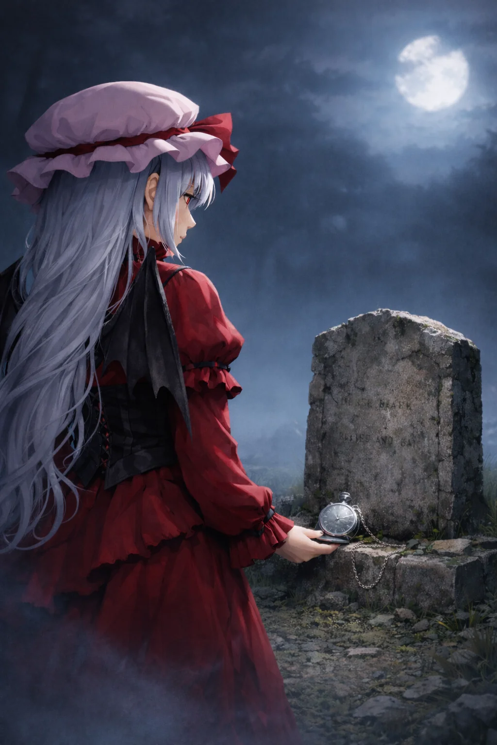 A quiet offering beneath the moon picture 1 of 1