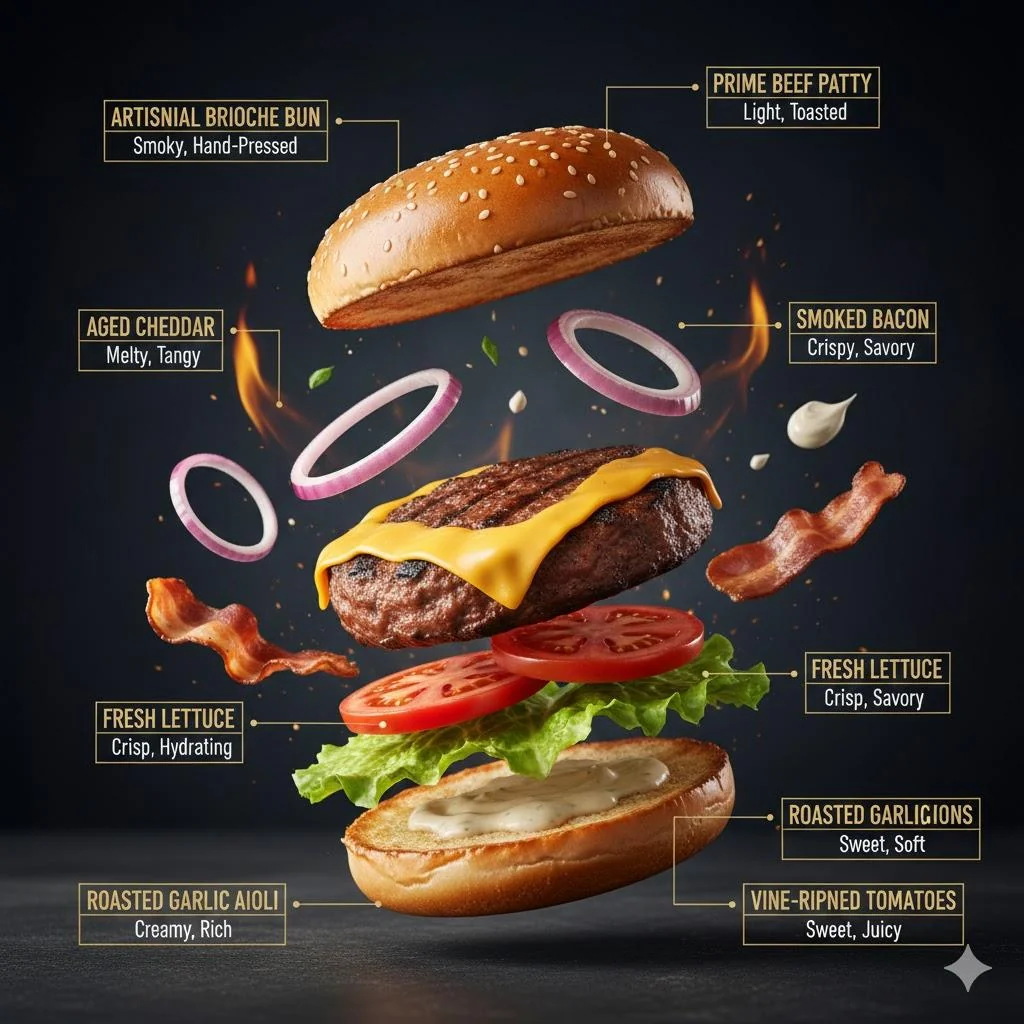 Prompt for amazing food visuals picture 1 of 3