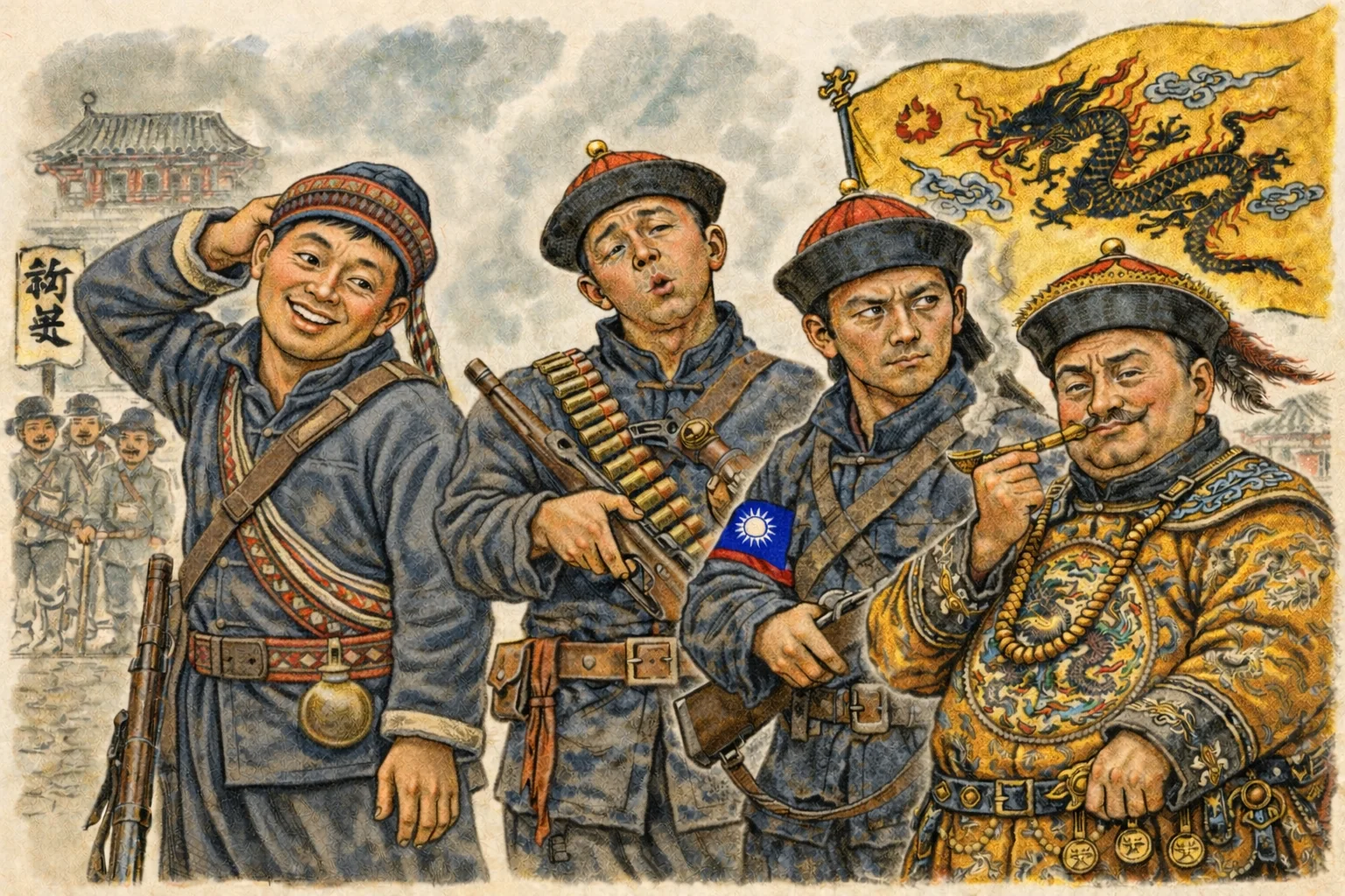 The end of Qing: the knowledgeable is usually a revolutionary picture 1 of 1