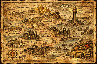 A small map of Reddit'