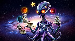 You little anti‑gravity guys had better serve me right. 👨‍🚀'