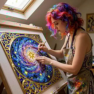 Putting together a mosaic'