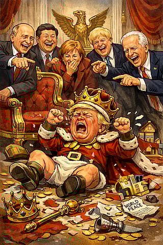 Every. Single. Day. The Wannabe King.'