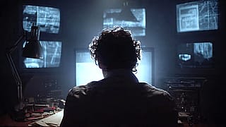 A curious guy digging through data'