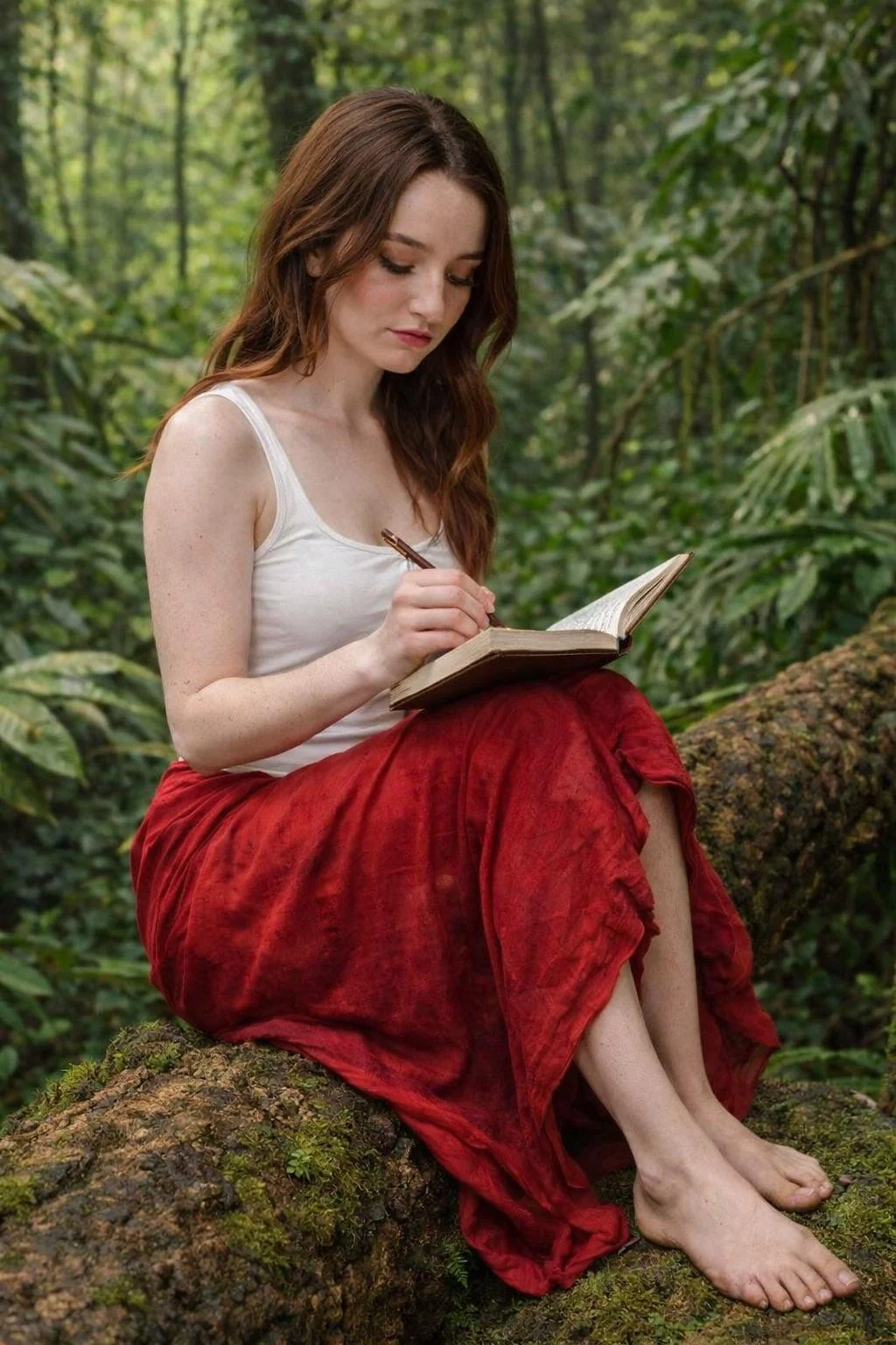 Kaitlyn Dever as an american adaption of Jane Porter in a live-action story remake of Disney’s Tarzan I’m writing up and creating artwork (maybe video down the line picture 1 of 2