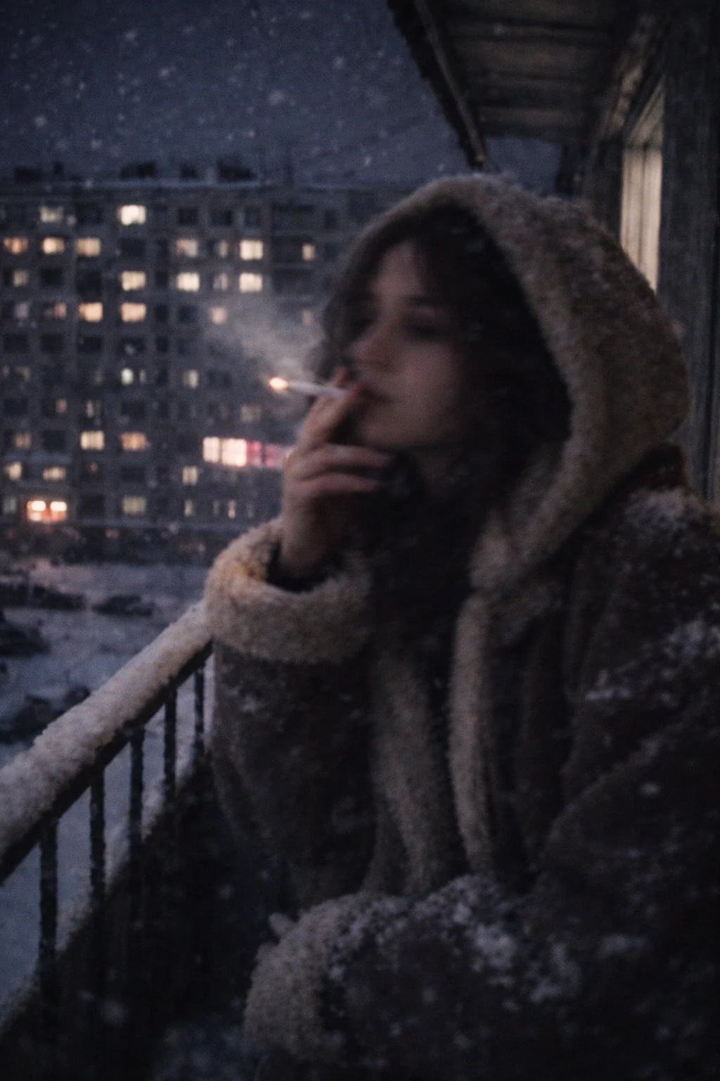 motion blur, grain, melancholic atmosphere picture 2 of 3