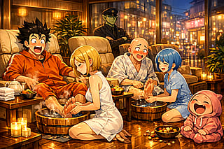 Midnight Foot Spa Mayhem'