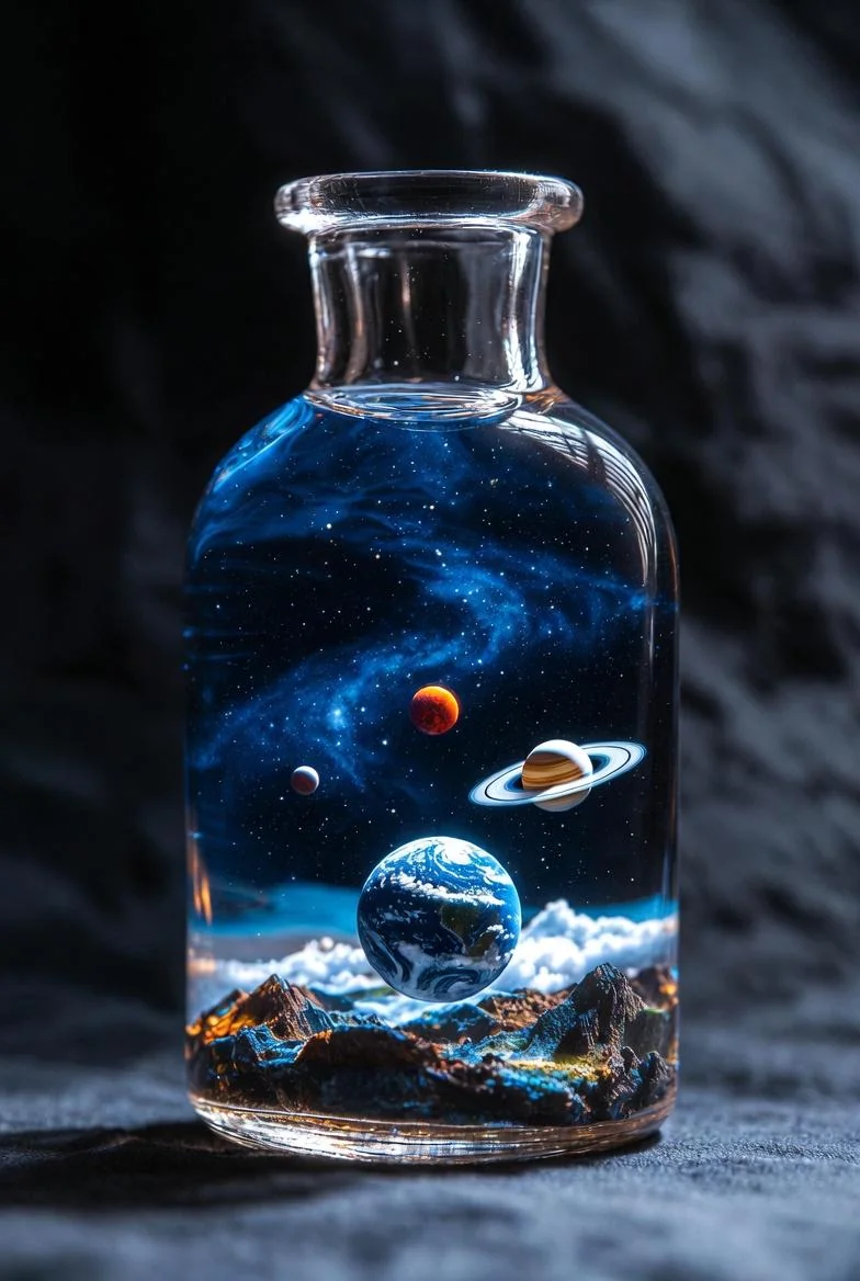 Planets in a bottle picture 1 of 1