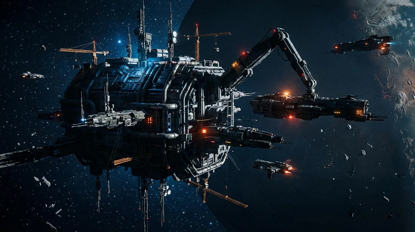 Spaceport in the DX Cancri system picture 1 of 1