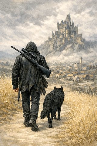 The Hunter and the Black Wolf'